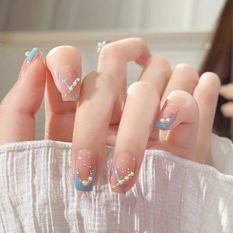 Azure French Bloom – A Refreshing Ocean-Inspired Twist