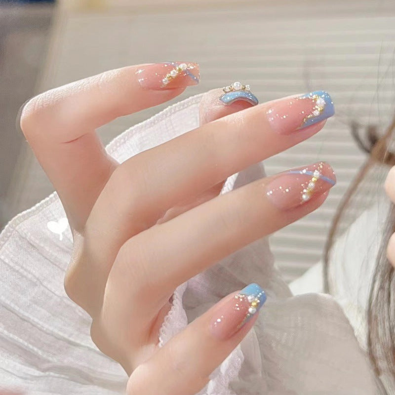 Azure French Bloom – A Refreshing Ocean-Inspired Twist