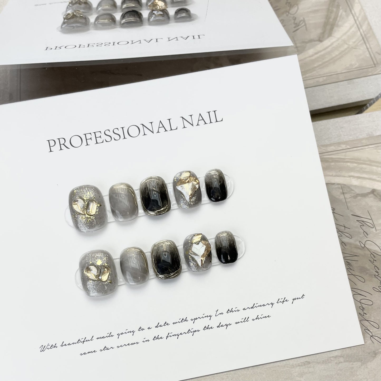 Smoky Silver Shimmer – Sultry Elegance with a Dazzling Twist