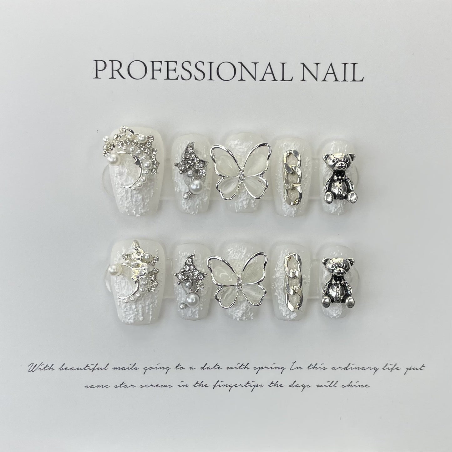 Starlit Snowfall – Sparkling Snowflakes with Celestial Charm