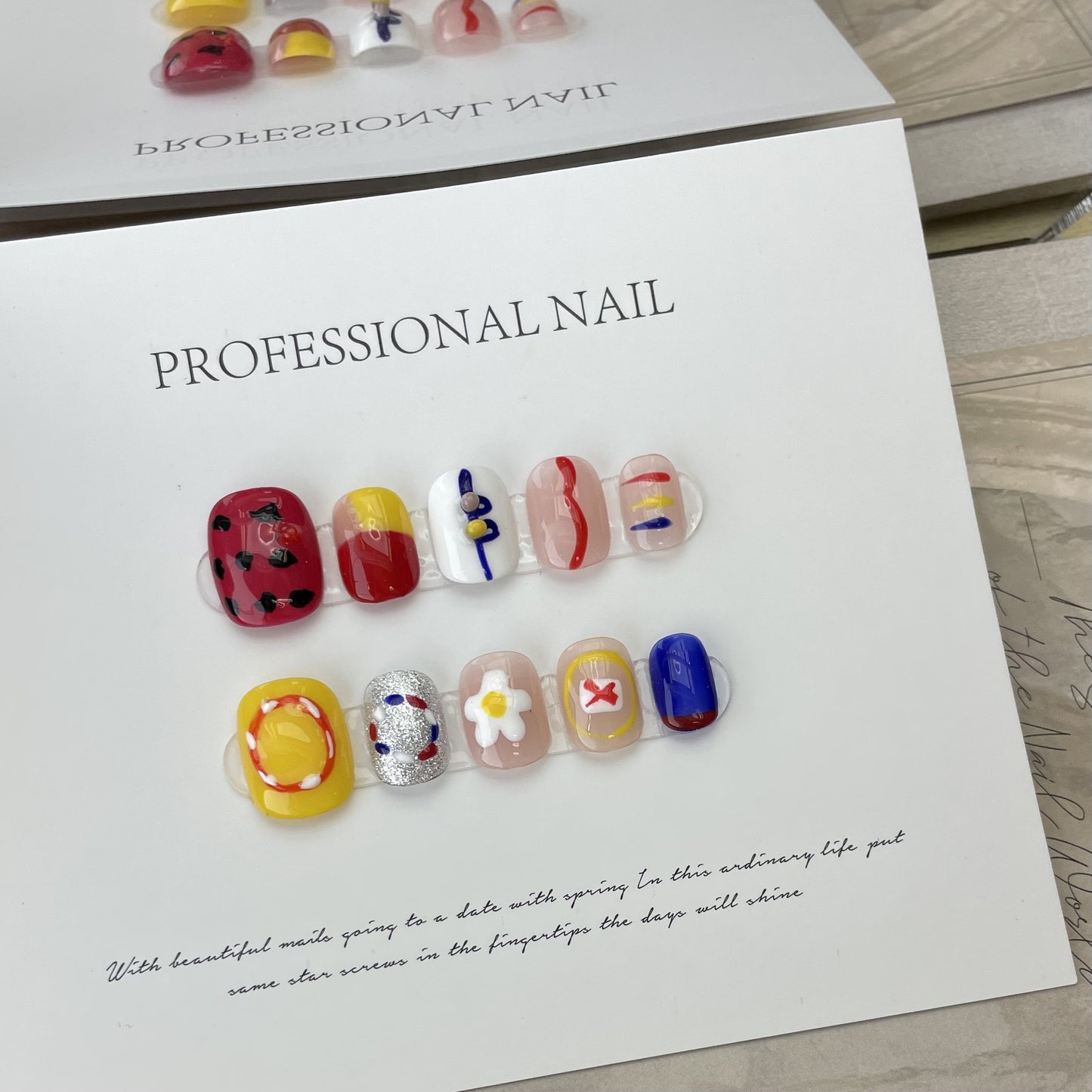 Ladybug Luck and Pastel Bloom – Whimsical, Cheerful, and Playfully Elegant