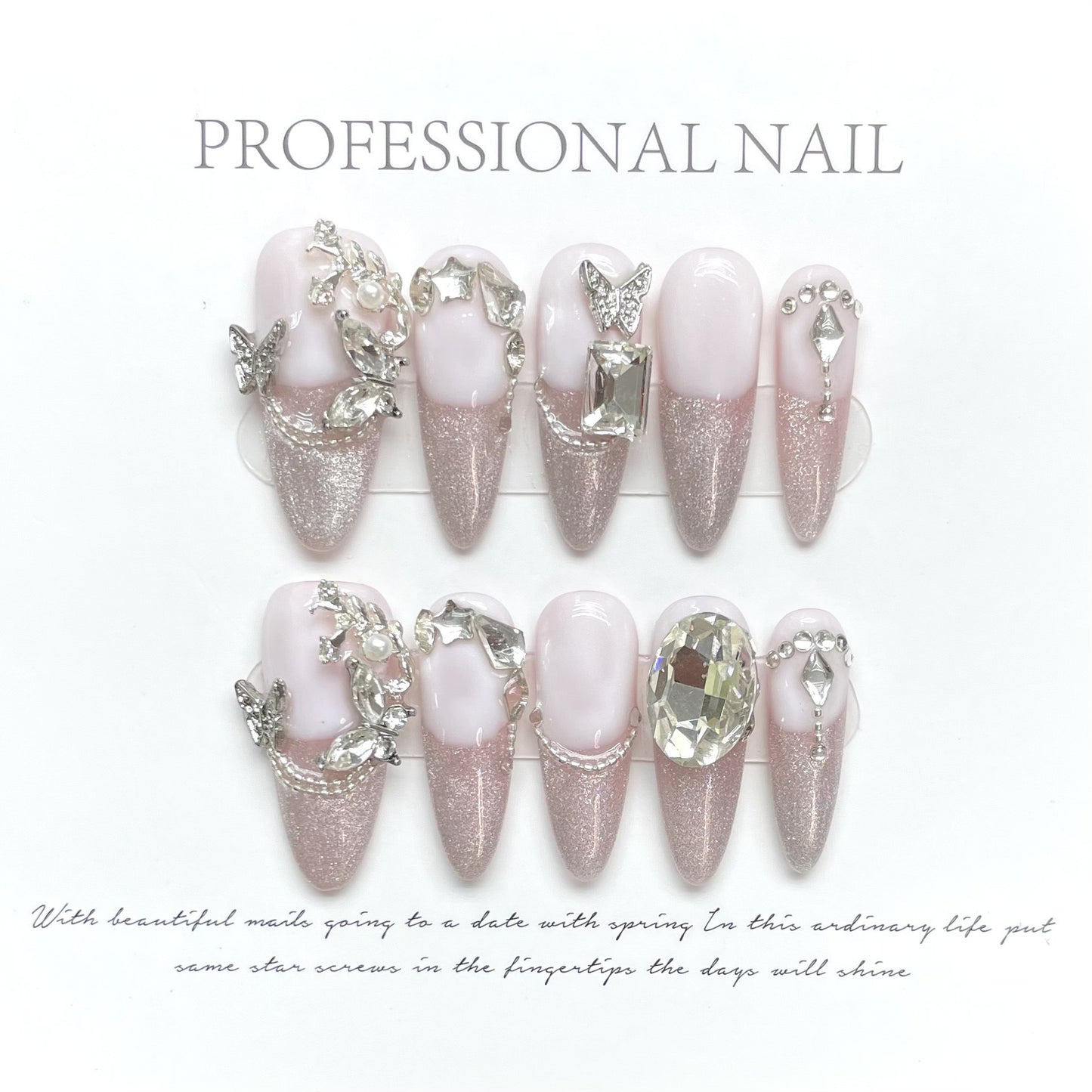 Rosé Crystal Stilettos – Fierce Glamour with a Sparkling Edge