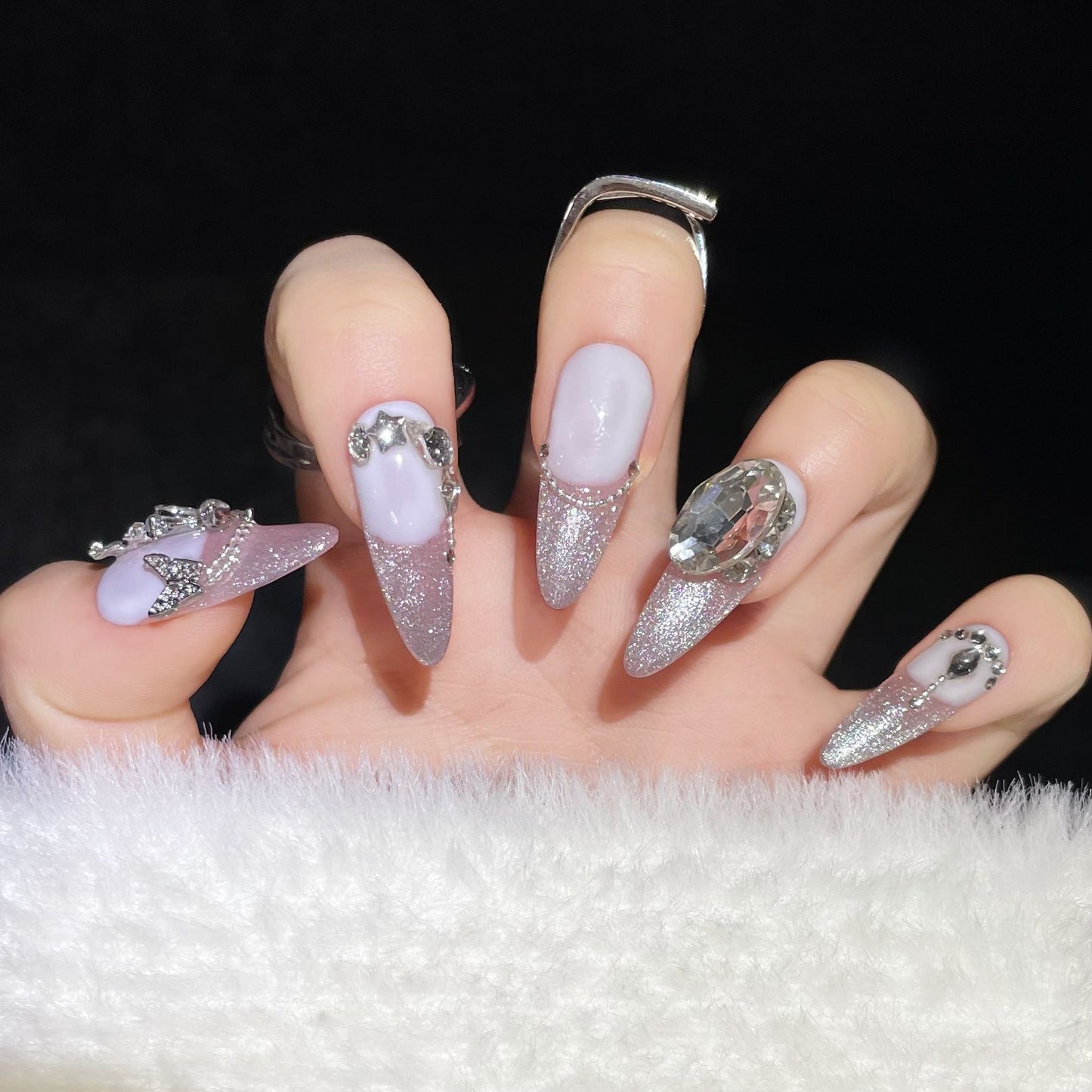 Rosé Crystal Stilettos – Fierce Glamour with a Sparkling Edge