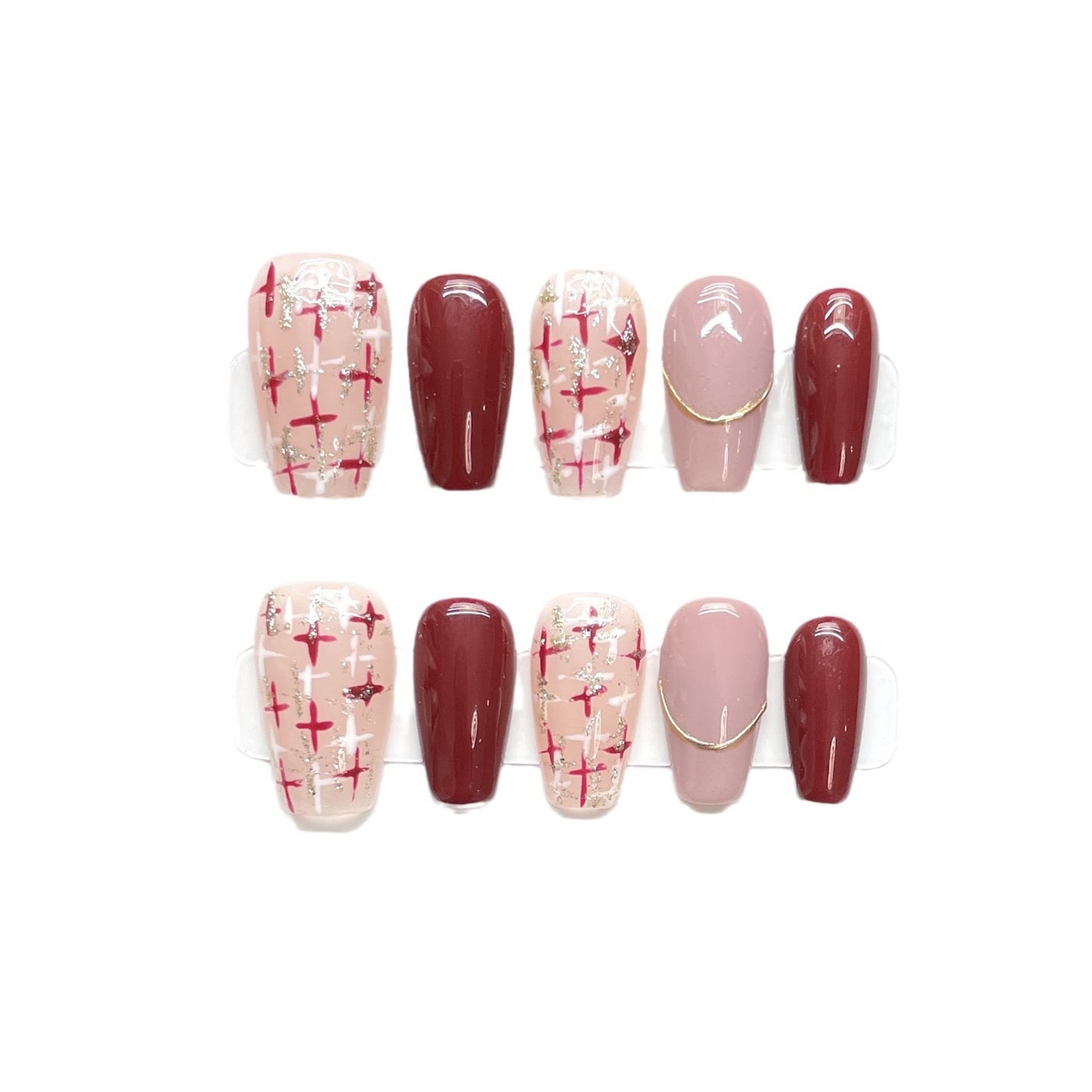 Starlit Crimson Glam – Bold, Dazzling, and Celestial