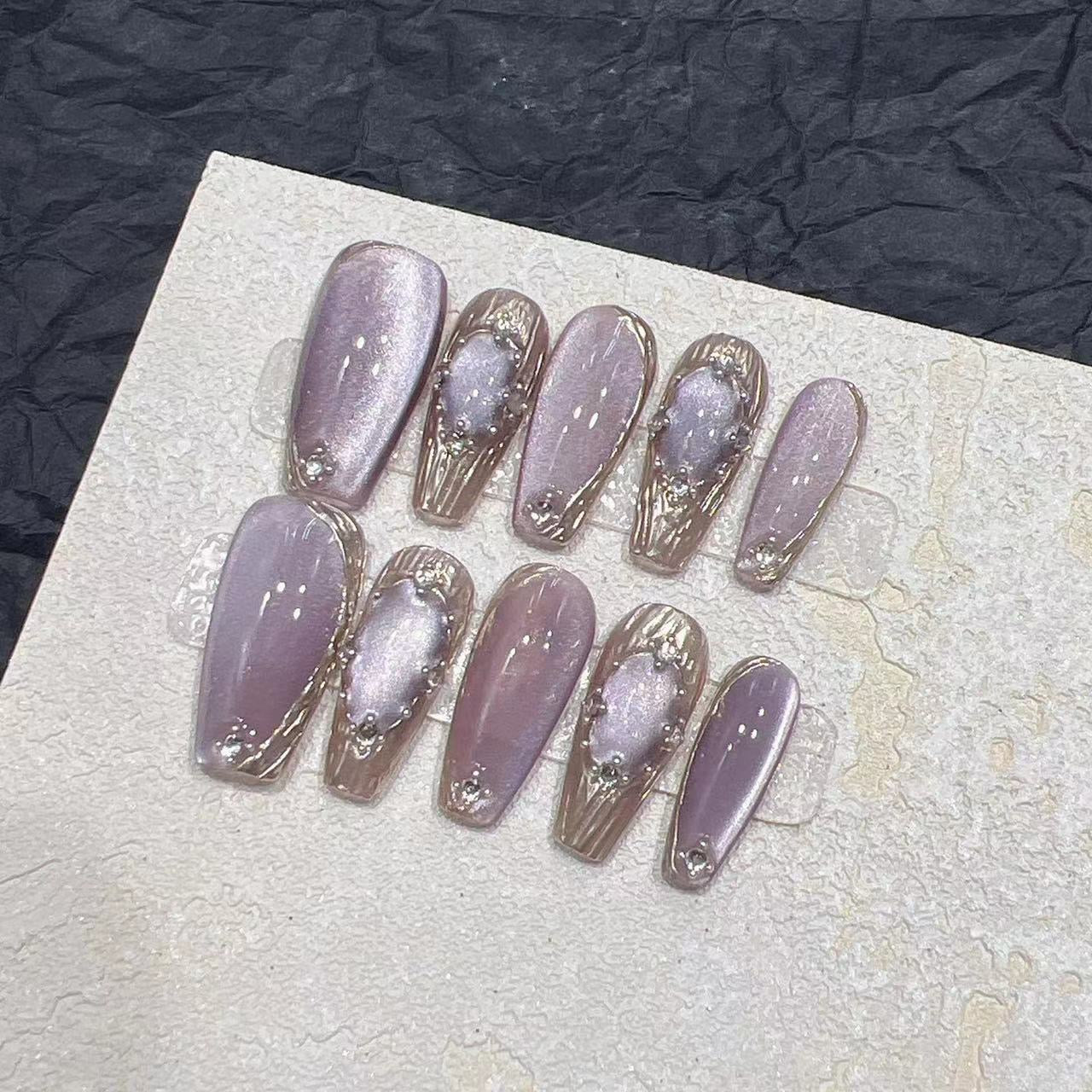 Lustrous Lavender Affair – Elegant, Dreamy, and Radiant