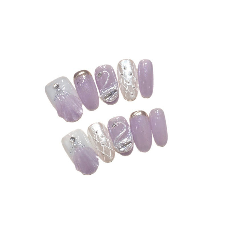 Purple Haze Glitz – Playful Lavender Tones with a Glitzy Enamel Finish