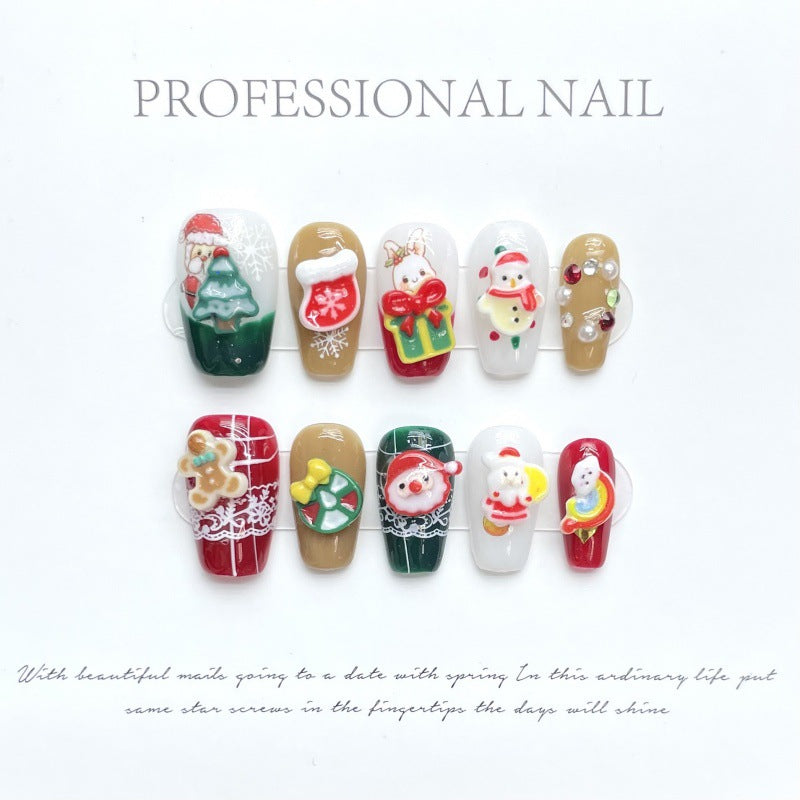 Santa's Holiday Charm – Bright Jolly Glow with Festive Elegance