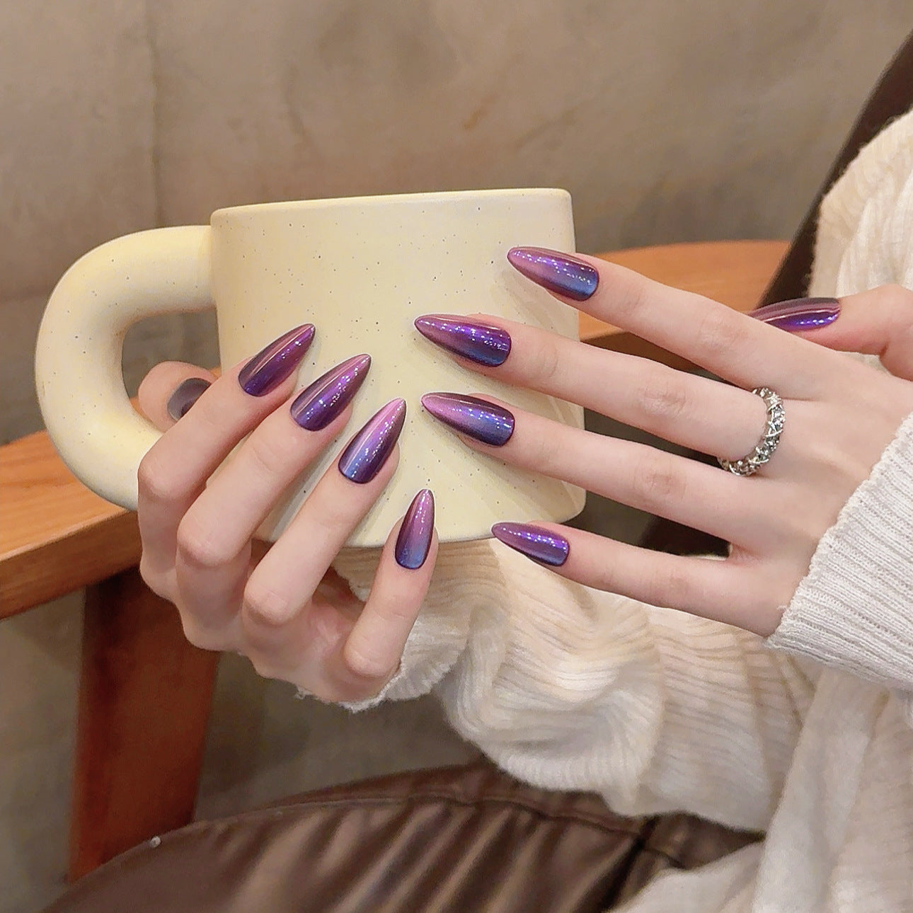 Galactic Elegance – Nebula Chic Stilettos with a Dazzling Galaxy Sparkle
