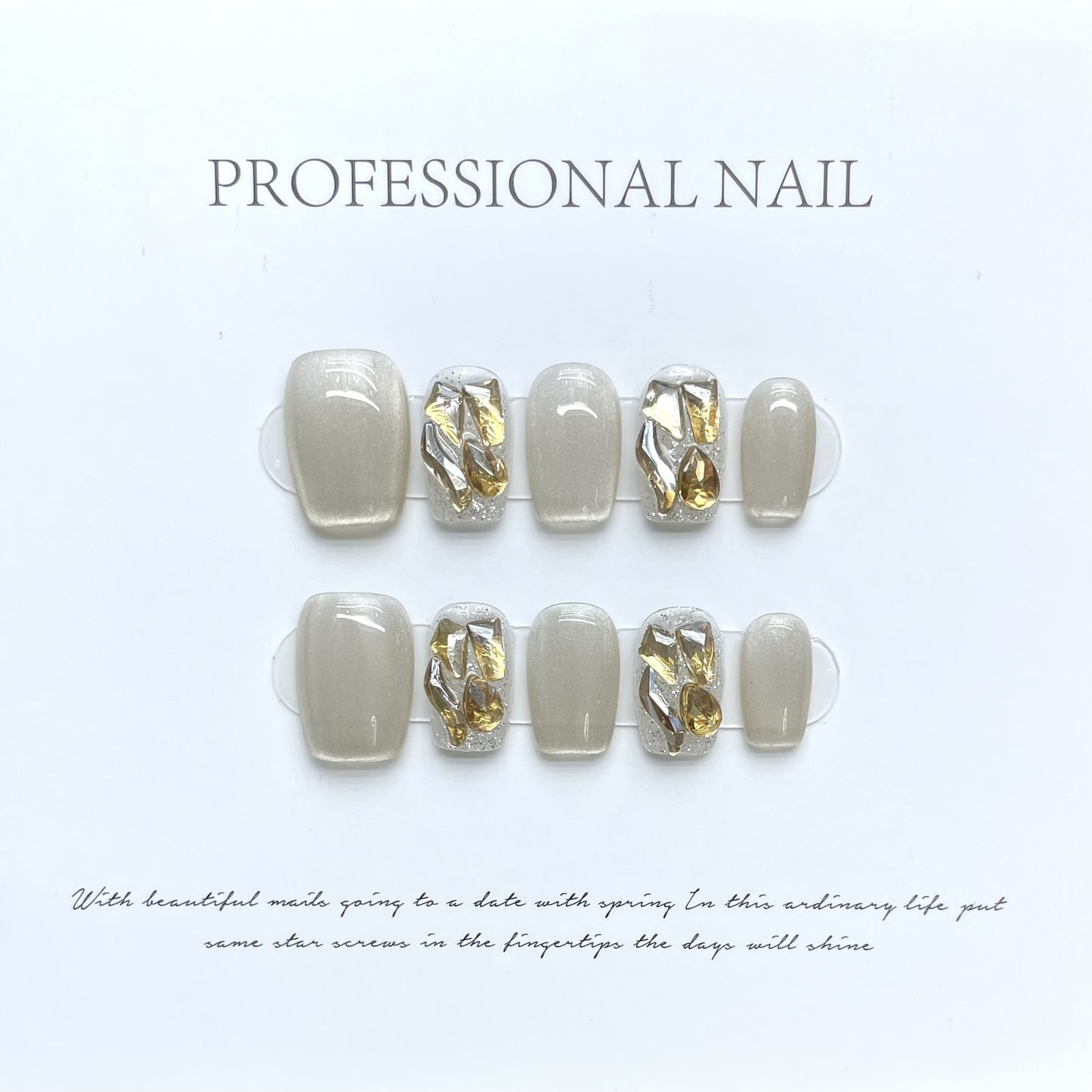 Silver and Gold Luxe Tips – Glamorous, Refined, and Radiant