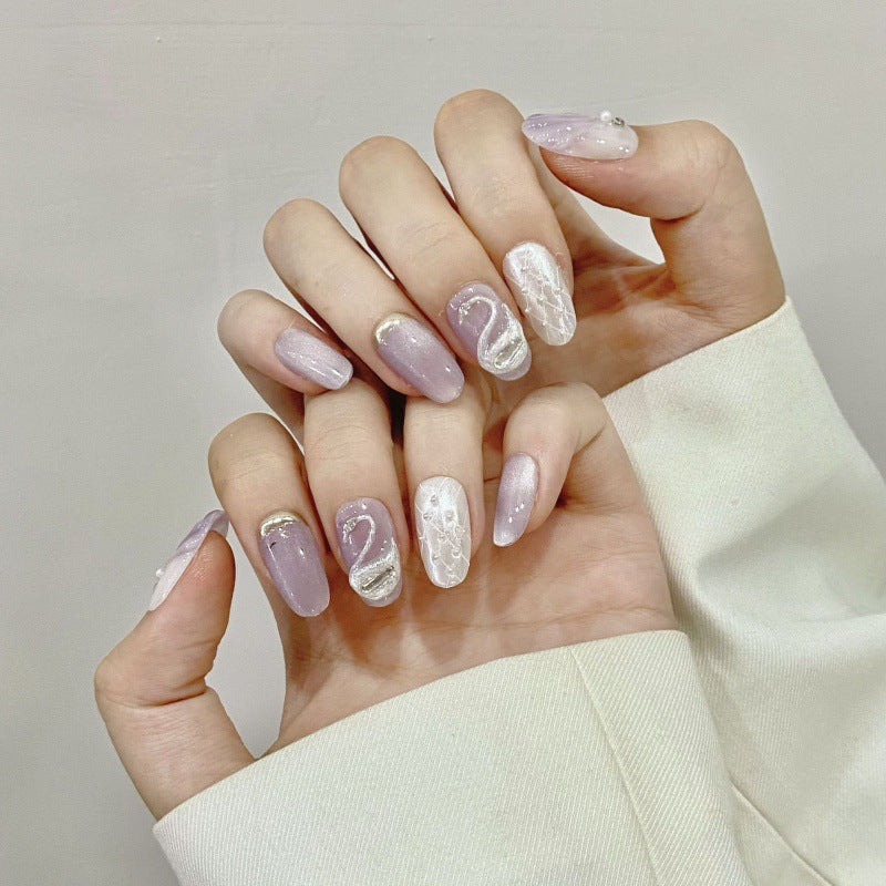 Purple Haze Glitz – Playful Lavender Tones with a Glitzy Enamel Finish
