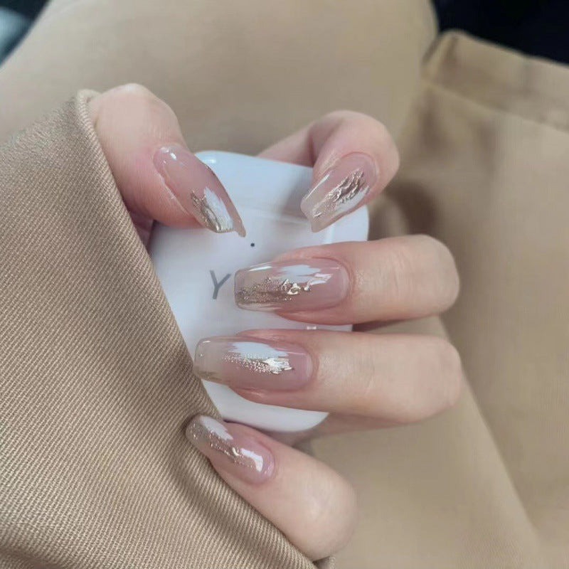 Blush Frost Radiance – Icy Elegance with a Rosy Glow