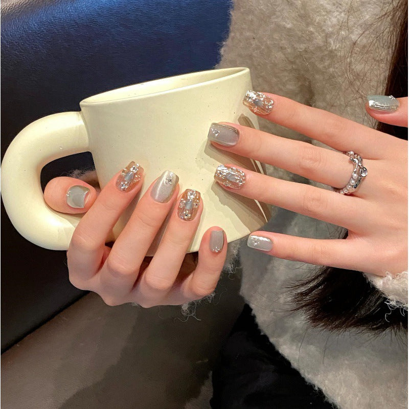 Frosted Gem Blue – Chic Icy Hues with a Dazzling Gem Finish