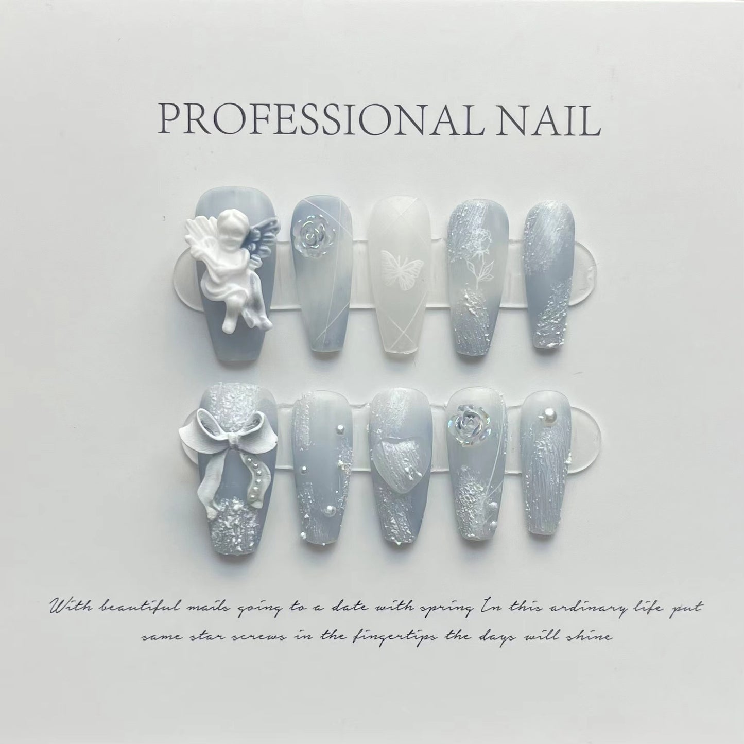 Frosted Angelic Dream – Icy Stardust Elegance
