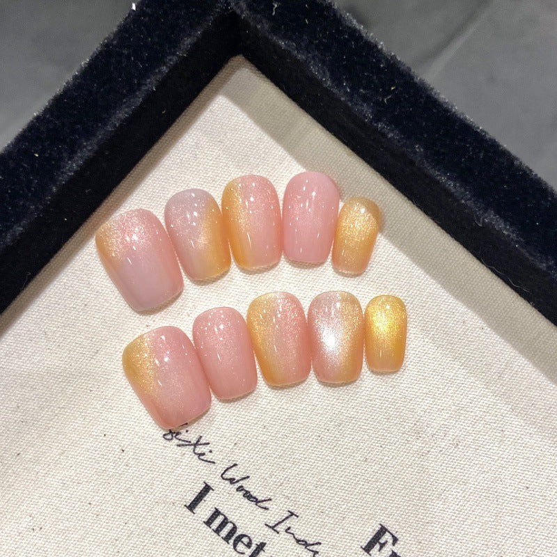 Twilight Ombre Glow – Rich Sunset Fade with Dreamy Evening Elegance
