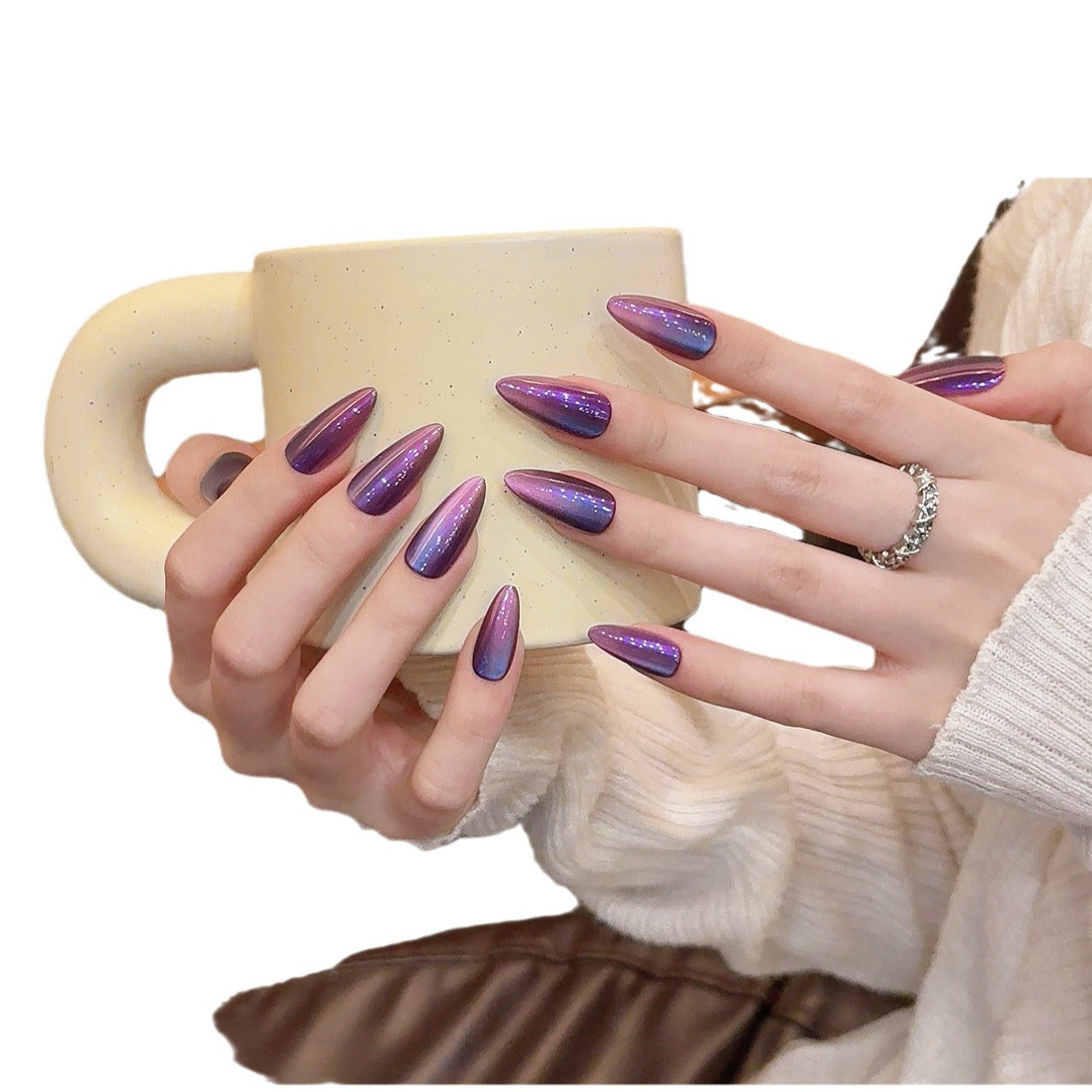 Galactic Elegance – Nebula Chic Stilettos with a Dazzling Galaxy Sparkle