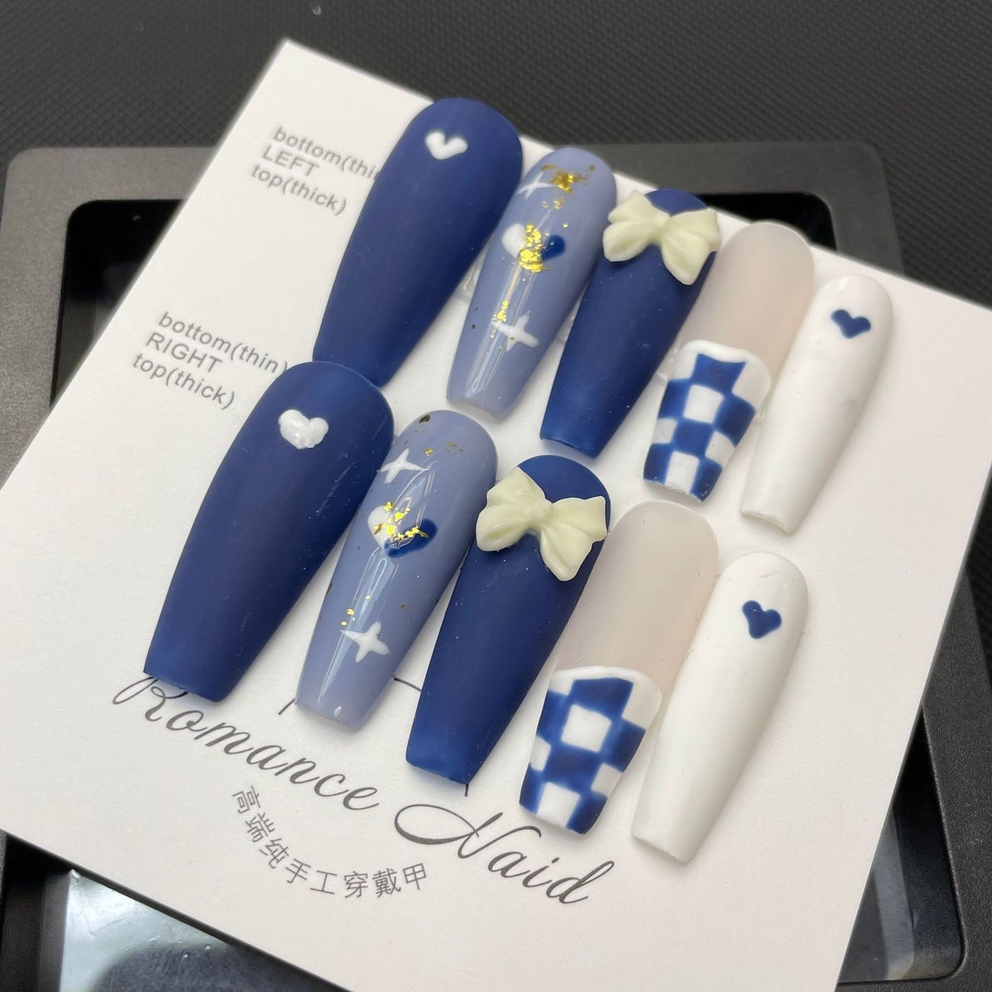 Blue Tartan Grace – Chic Precision, Cool Sophistication