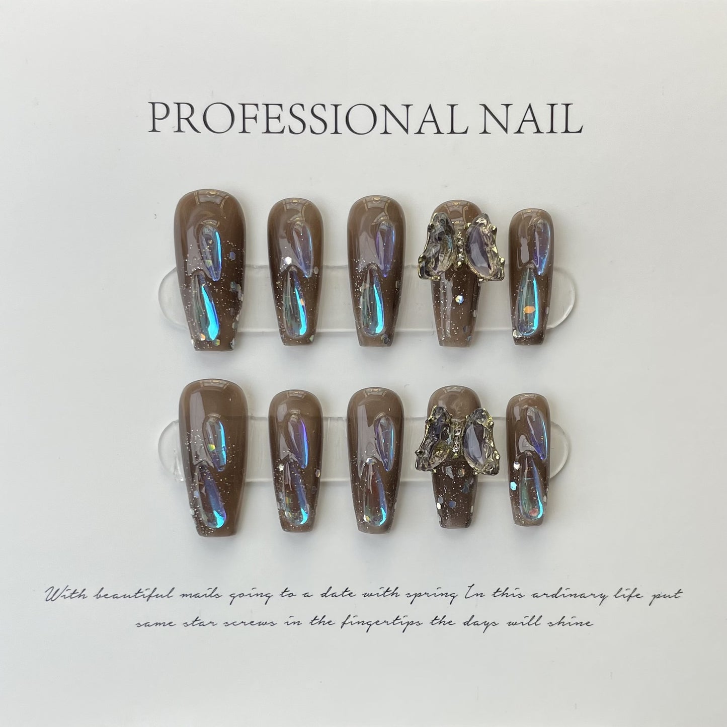 Caramel Luster – Radiant Jewel Tones with Reflective Elegance