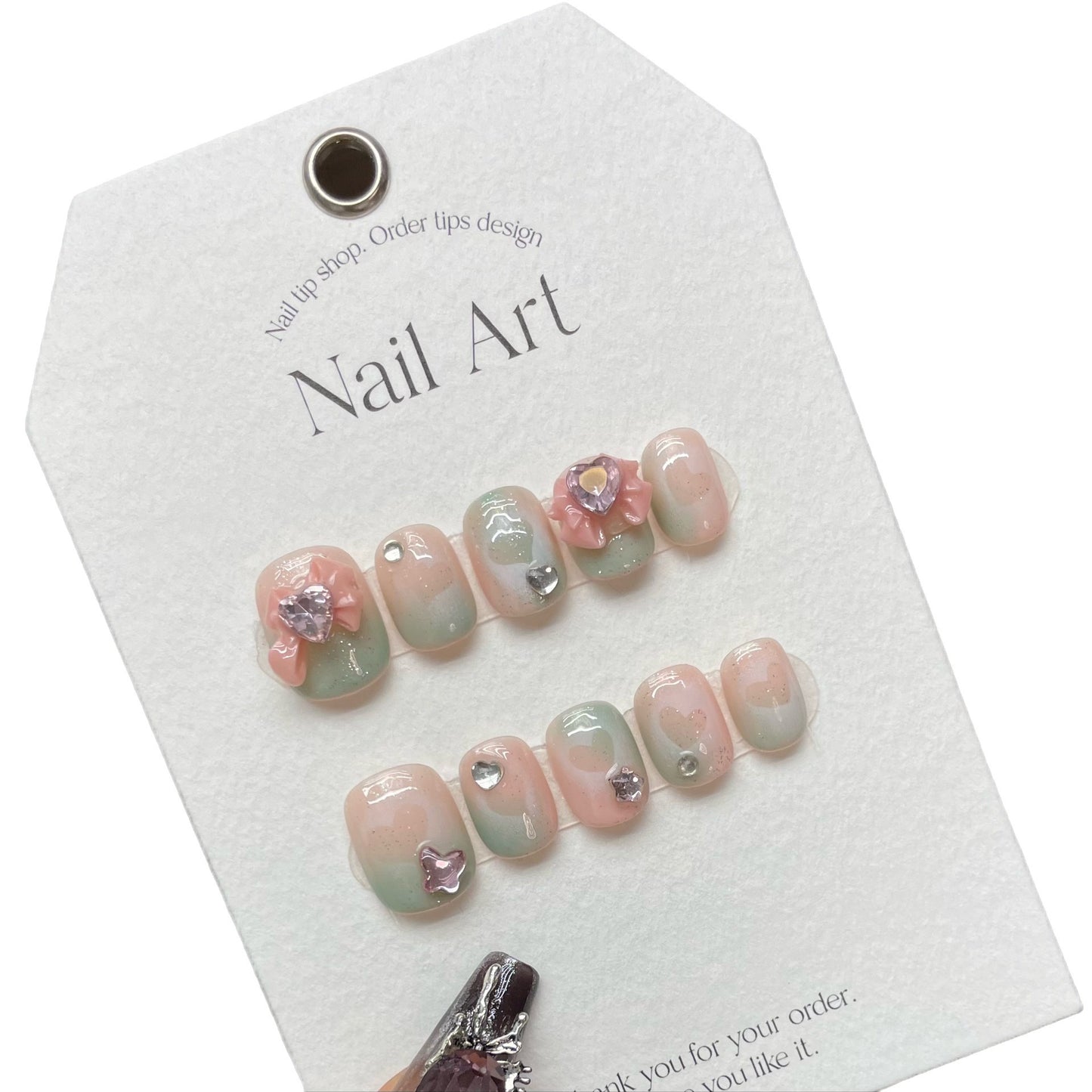 Minty Blossom – Sweet Mint with a Playful Pastel Petal Touch