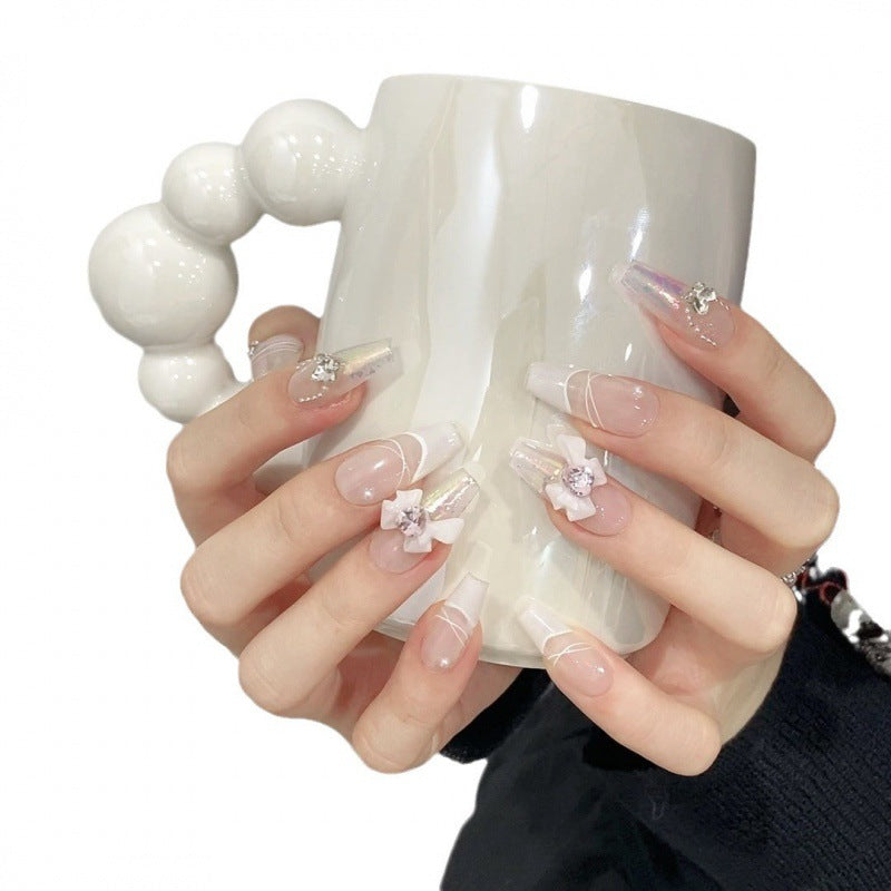 Diamond Frost Ribbon – Sparkling Grace, Frosted Elegance