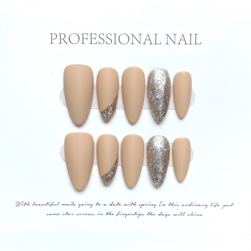 Subtle Edge – Minimalist Borderless Nail Design with Grace
