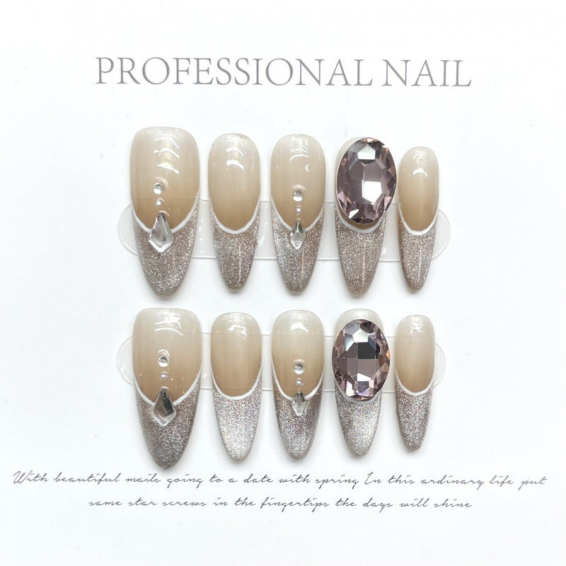 Whispering Serenity – Cat’s Eye Elegance with Captivating Gleam