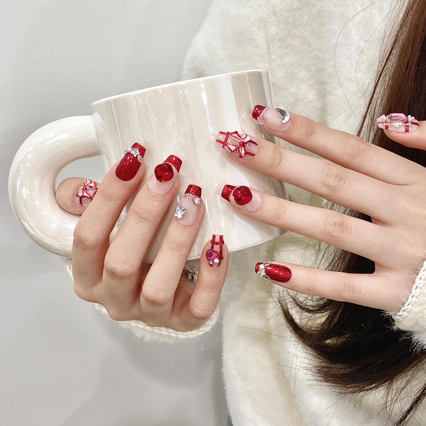 Candy Cane Bliss – Sweet Elegance with a Touch of Holiday Charm