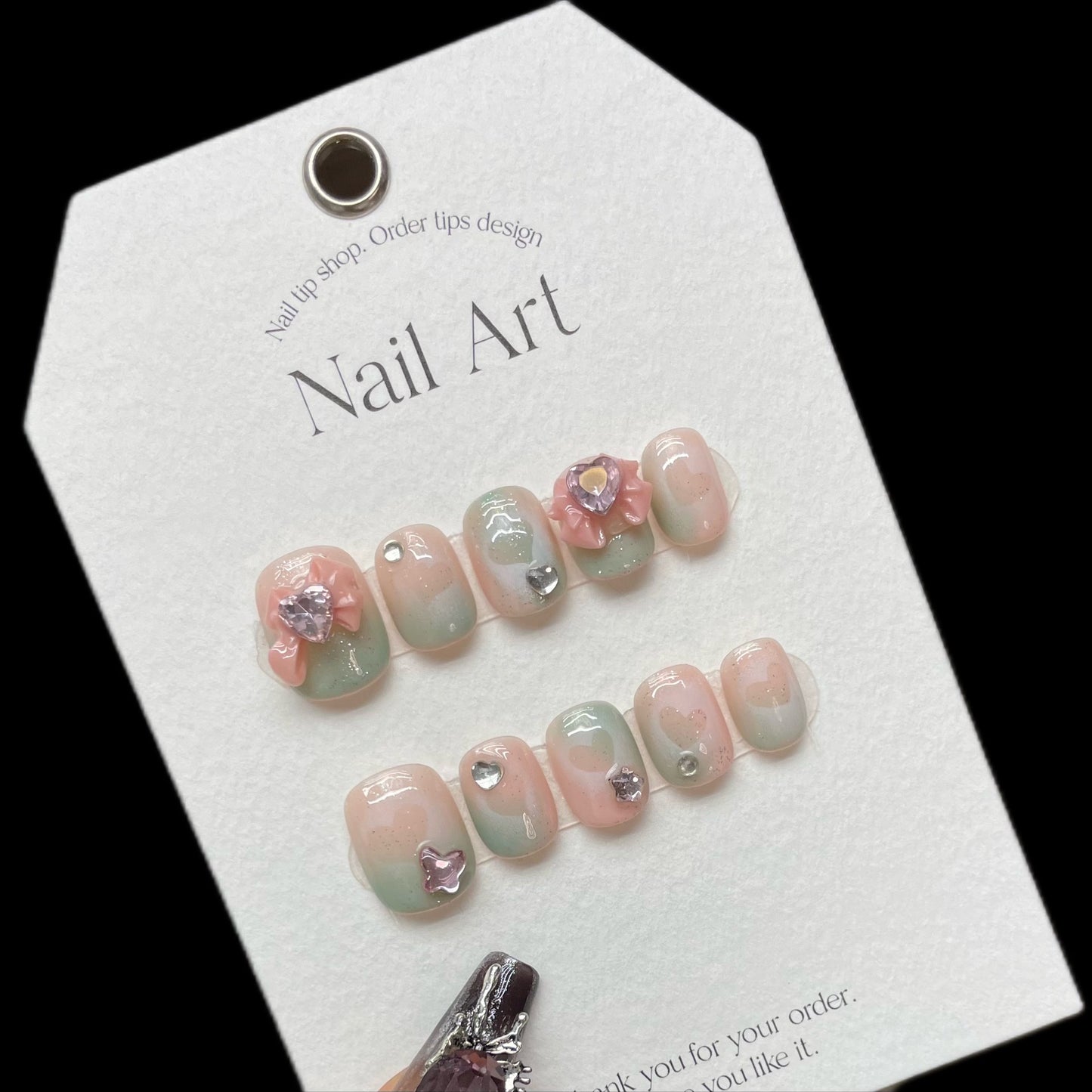 Minty Blossom – Sweet Mint with a Playful Pastel Petal Touch