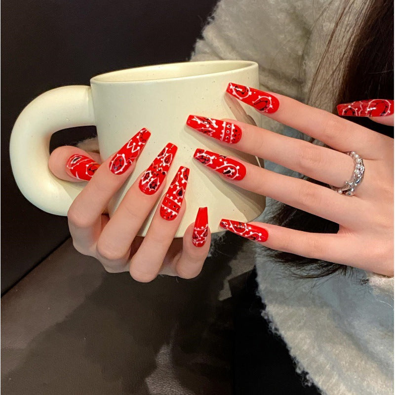 Crimson Spellbound – Bold Rouge Art with Enchanting Allure