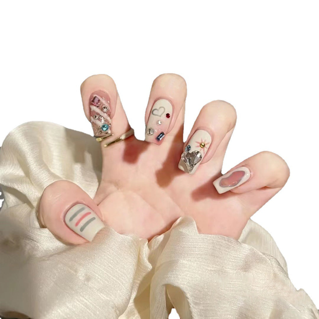 Diamond Frost Plaid – Crisp Sophistication, Cool Glamour