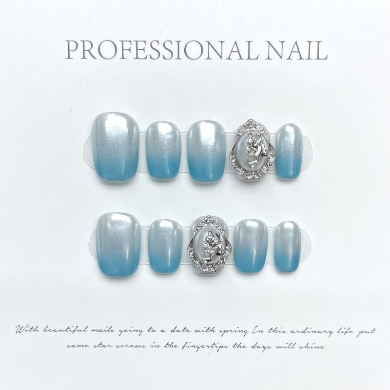 Sapphire Moonlight – Luminous Celestial Charm in Every Glow