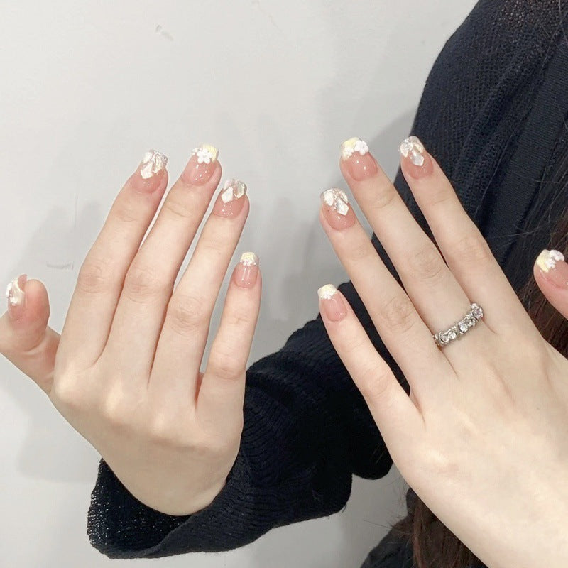 Rustic White Diamond Blossom – Timeless Beauty, Natural Elegance