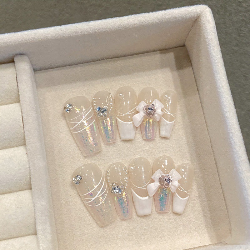 Diamond Frost Ribbon – Sparkling Grace, Frosted Elegance