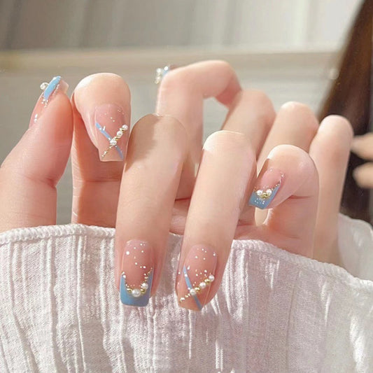 Azure French Bloom – A Refreshing Ocean-Inspired Twist
