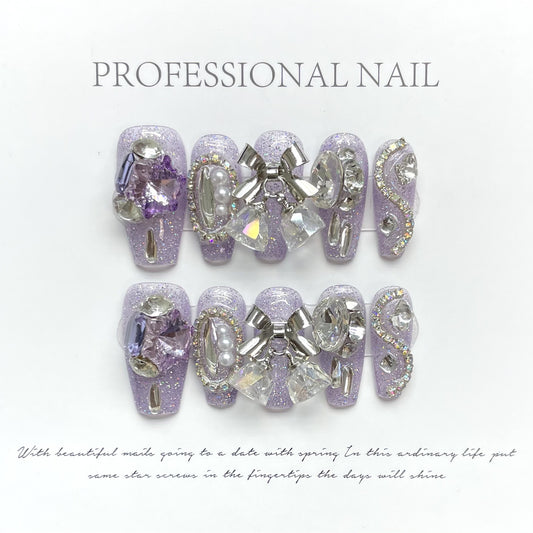 Lavender Glamour – Soft, Sophisticated, and Effortlessly Chic