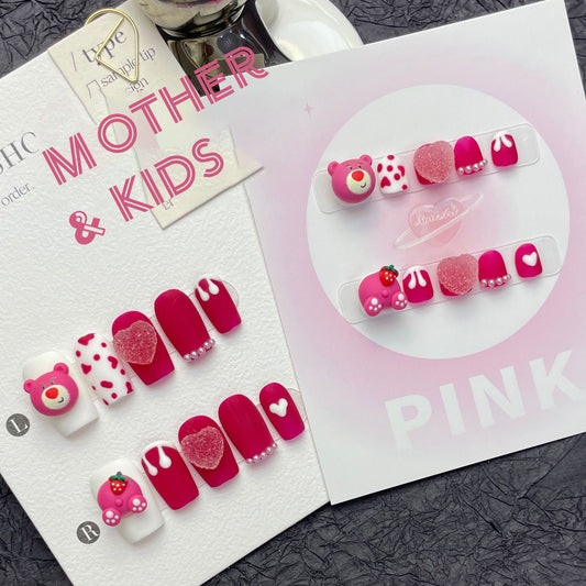 Sweet Cherry Bliss – Matching Moments for Mom and Her Little One