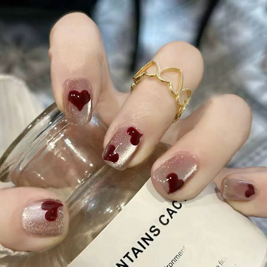 Crimson Heartbeat – Bold Romance with a Chic Twist