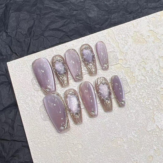 Lustrous Lavender Affair – Elegant, Dreamy, and Radiant