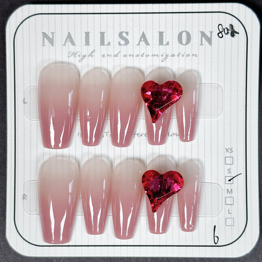 Pink Whisper with Ruby Kiss – Soft, Sultry, and Sophisticated