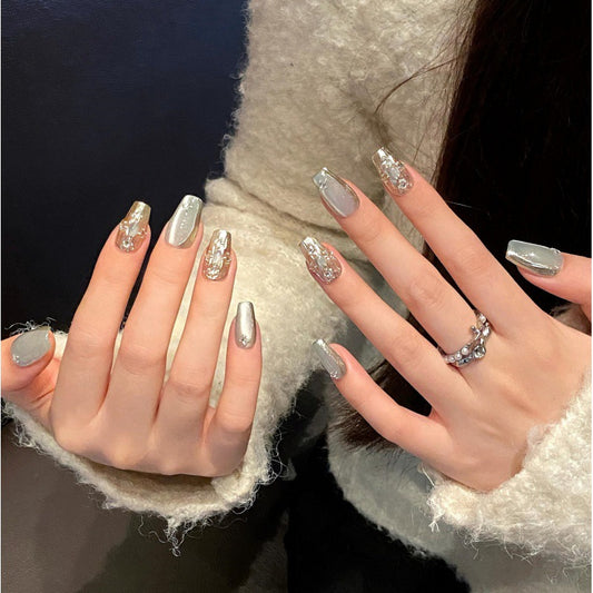 Frosted Gem Blue – Chic Icy Hues with a Dazzling Gem Finish