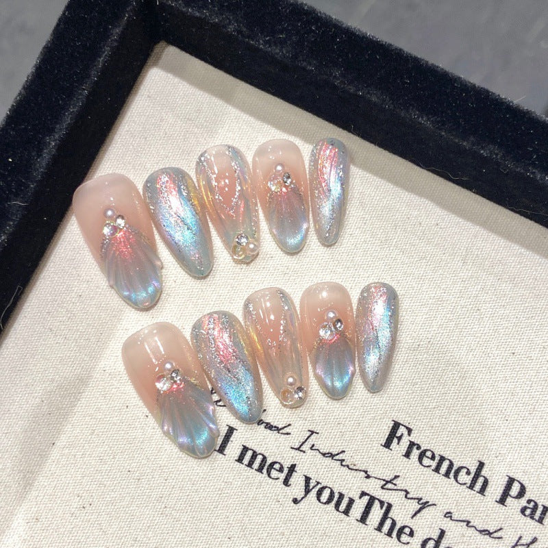 Aurora Glow Elegance – Radiant Sheen with Effortless Grace