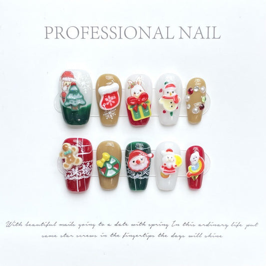 Santa's Holiday Charm – Bright Jolly Glow with Festive Elegance