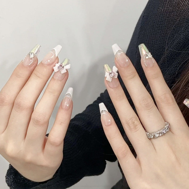Diamond Frost Ribbon – Sparkling Grace, Frosted Elegance