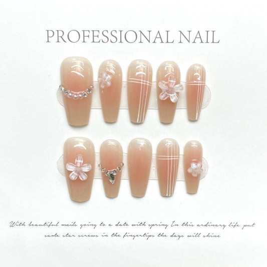 Lush Beige Blossom with Elegant and Delicate Flair