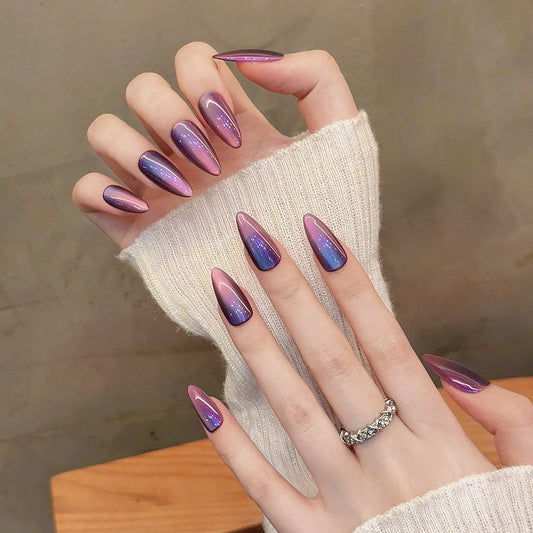 Galactic Elegance – Nebula Chic Stilettos with a Dazzling Galaxy Sparkle