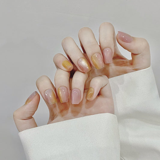 Twilight Ombre Glow – Rich Sunset Fade with Dreamy Evening Elegance