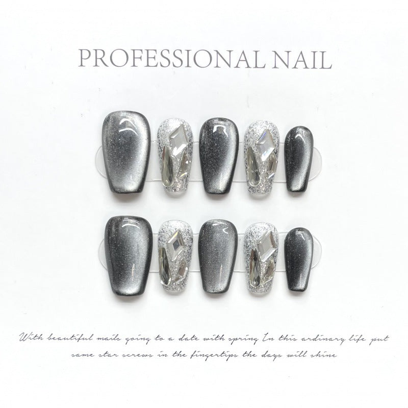 Silver Gray Starry Dream – Celestial Elegance, Subtle Sparkle