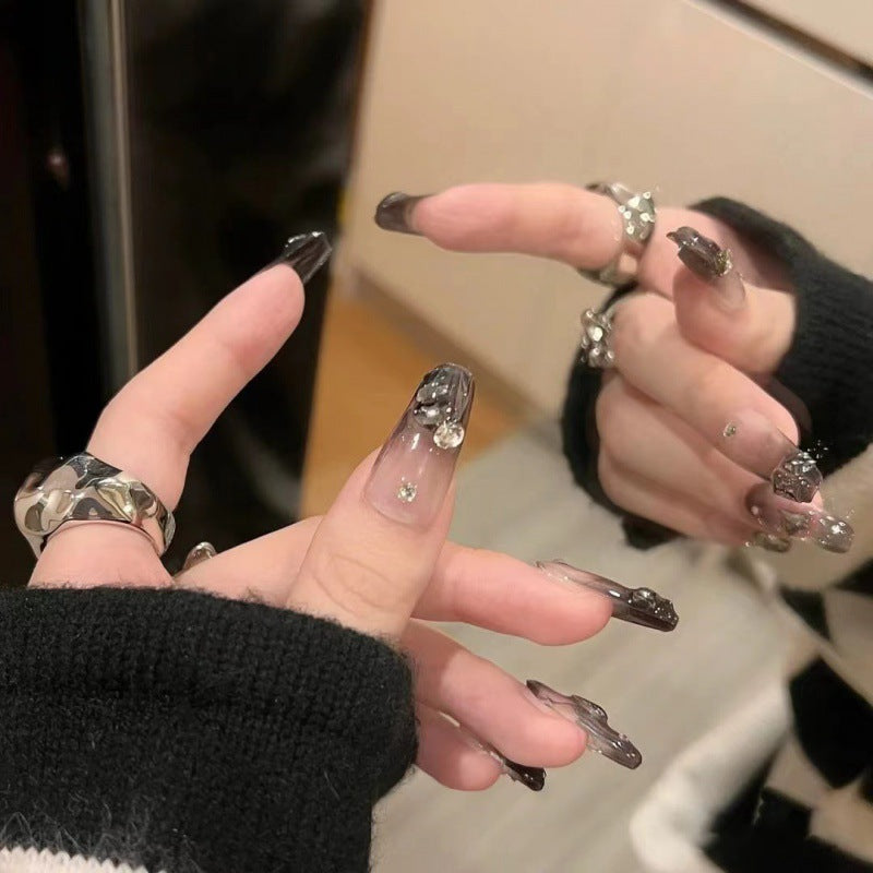 Sleek Silver Waves – Modern Elegance with Polished Perfection