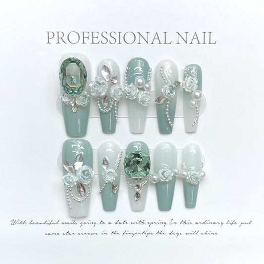 Frosted Blossom – A Serene Embrace of Tranquil Elegance