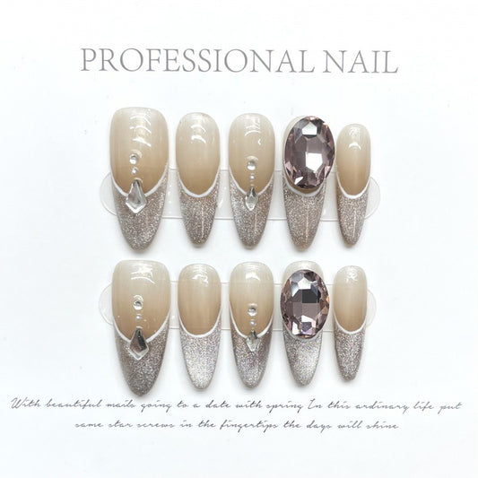 Whispering Serenity – Cat’s Eye Elegance with Captivating Gleam
