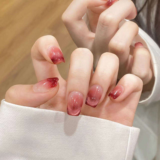Burgundy Bliss – Elegant Ruddy Shine with Timeless Charm